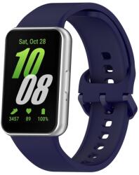 SZILIKON Cserélhető szíj Samsung Galaxy Fit3 sötétkékhez