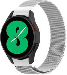 MILANESE fém szíj Samsung Galaxy Watch 5 (40mm / 44mm) 5 Pro 45mm ezüst - protemio - 5 960 Ft