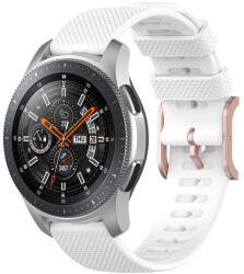 Szíj Samsung Galaxy Watch 3 45mm / Galaxy Watch 46mm fehér