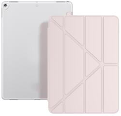 LEATHER Flip tok Apple iPad Pro 12.9 (2015 / 2017) készülékhez világos rózsaszín