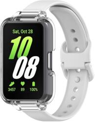 PROTEMIO COVER SET Óraszíj + tok Samsung Galaxy Fit3 fehér