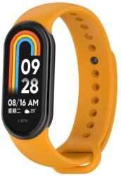 SILICONE Cserélhető szíj a Xiaomi Smart Band 9-hez sárga