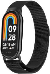  MILANESE Fém szíj a Xiaomi Smart Band 9-hez fekete
