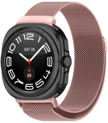  MILANESE Fémszíj Samsung Galaxyhoz Watch Ultra 47mm rózsaszín