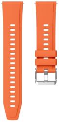 SILICONE Cserélhető szíj Huawei-hoz Watch GT 5 46mm narancs