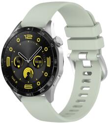 SILICONE Cserélhető szíj Huawei-hoz Watch GT 5 Pro 46mm világoszöld