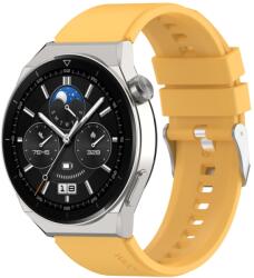 RUBBER szíj Huawei Watch GT 3 Pro 46mm sárga