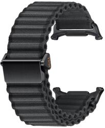  OCEAN NYLON Cserélhető szíj Samsung Galaxy Watch Ultra 47mm sötétszürke