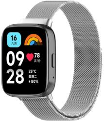  MILANESE Fém szíj Xiaomi Redmi-hez Watch 3 Aktív ezüst