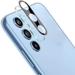 IMAK FULL COVER Üveg Samsung Galaxy A54 5G fényképezőgéphez fekete