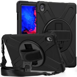 SOLID Tartós borítás Lenovo Tab P11 / P11 5G / P11 Plus fekete