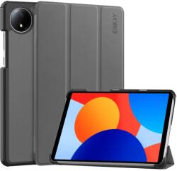 ENKAY LEATHER Felhajtható fedél a Xiaomi-hoz Redmi Pad SE 8.7 szürke