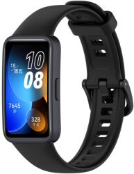 SILICONE Cserélhető szíj a Huawei Band 10 / Band 9-hez fekete