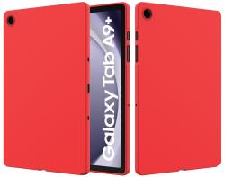  RUBBER Védőburkolat Samsung Galaxy Tab A9 Plus piros