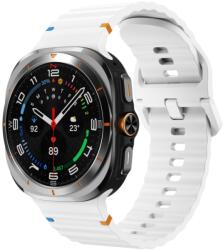 WAVY Szilikon szíj Samsung Galaxy Watch Ultra 47mm fehér