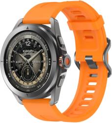  SILICONE Cserélhető szíj Xiaomi-hoz Watch S4 Sport narancs