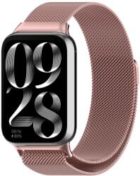 MILANESE fém szíj Xiaomi Smart Band 8 Pro rózsaszín telefonhoz