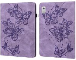  ART BUTTERFLIES Flip tok Lenovo Tab M8 4. generációs (4. generációs) lila