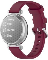  SILICONE Cserélhető szíj Garmin Lily 2 Aktív bordóhoz