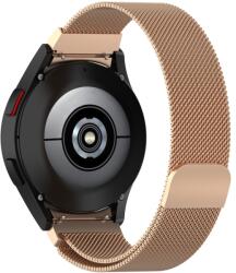 MILANESE Fém szíj a Samsung Galaxyhoz Watch FE rózsaszín arany