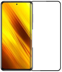 3D edzett üveg Xiaomi Poco X3 NFC / X3 Pro fekete