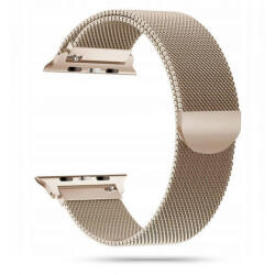 Tech-Protect MILANESE szíj Apple Watch 9 / 8 / 7 (45mm) / 6 / SE / 5/4 (44 mm) / 3/2/1 (42 mm) arany