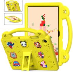 FANY Gyerek táblagép borítás Samsung Galaxy Tab A9+ készülékhez sárga