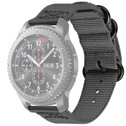 NYLON Univerzális óraszíj - szélessége 20mm szürke