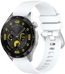 SILICONE Cserélhető szíj Huawei-hoz Watch GT 5 Pro 46mm fehér