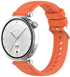 PRINTY szilikon szíj Huawei-hoz Watch GT 5 41mm narancs