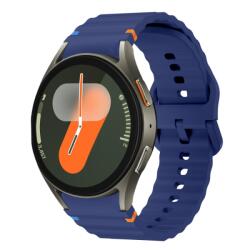  WAVE szilikon szíj Samsung Galaxy Watch7 (40mm / 44mm) sötétkékhez