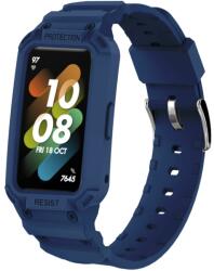  GLACIER Védőtok pánttal Huawei Band 6 / 7 / Honor Band 6 kék