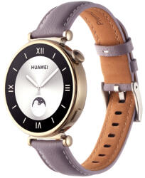  LEATHER Bőr szíj Huawei Watch GT 4 41mm-es lila