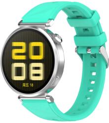  SILICONE Cserélhető szíj Huawei-hoz Watch GT 5 Pro 42mm világoszöld
