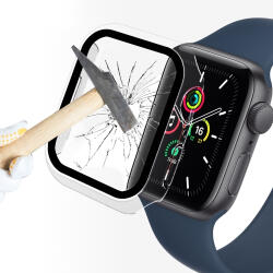 ENKAY tok edzett üveggel Apple Watch 9 / 8 / 7 (41mm) átlátszóhoz