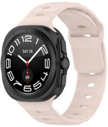 BUTTERFLY Cserélhető szíj a Samsung Galaxyhoz Watch Ultra 47mm világos rózsaszín