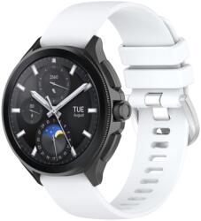 SZILIKON Cserélhető szíj Xiaomi Watch S3-hoz fehér