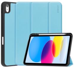 ENKAY LEATHER Flip tok Apple iPad 2025 / iPad 2022-hez világoskék