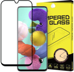 3D Edzett üveg Samsung Galaxy A51 fekete