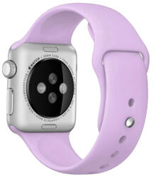 RUBBER szíj Apple Watch 9 / 8 / 7 (45mm) / 6 / SE / 5/4 (44 mm) / 3/2/1 (42 mm) lila