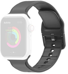 RUBBER szíj Apple Watch 7 (45 mm) / 6 / SE / 5/4 (44 mm) / 3/2/1 (42 mm) szürke