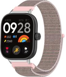 NYLON Cserélhető szíj Xiaomi Redmi Watch 4 rózsaszínhez