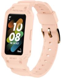 GLACIER Védőtok pánttal Huawei Band 6 / 7 / Honor Band 6 rózsaszín