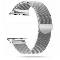 Tech-Protect MILANESE heveder Apple Watch Ultra 1 / 2 (49 mm) / 9 / 8 / 7 (45 mm) / 6 / SE / 5 / 4 (44 mm) / 3 / 2 / 1 (42 mm) ezüst
