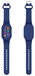 CARTOON Gyermek szilikon szíj Samsung Galaxy SmartTag 2 BLUE PAWS-hoz