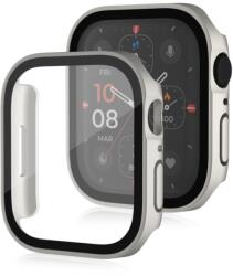 PC TELJES BURKOLAT Üveg műanyag borítás Apple Watch SE / SE 2022 / SE 2023 (44mm) STARLIGHT készülékhez
