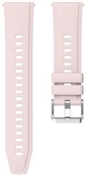 SILICONE Cserélhető szíj a Huawei-hoz Watch GT 5 46mm rózsaszín