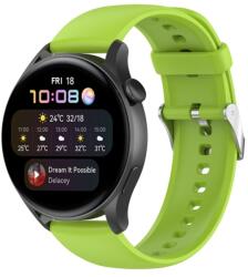 SZILIKON szíj Huawei Watch 4 / Watch 4 Pro telefonhoz világoszöld