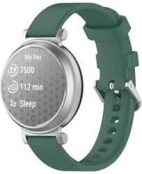SILICONE Cserélhető szíj Garmin Lily 2-hez Aktív sötétzöld