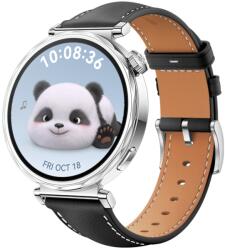 LEATHER Bőrszíj Huawei-hoz Watch GT 5 41mm fekete